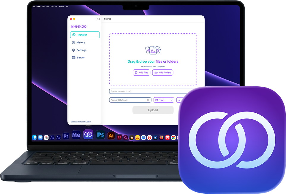 Sharoo on macOS